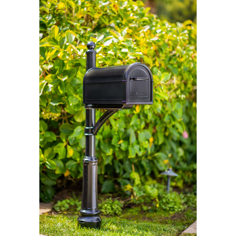 Architectural Mailboxes Hillsborough Post Mount Mailbox & Reviews Wayfair